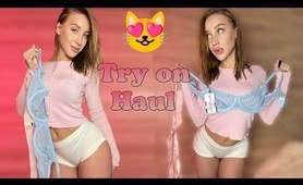 Transparent Lingerie Haul with Stella : Try on Haul