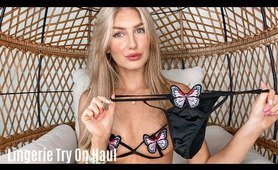 Lingerie Try On Haul | Light in the box