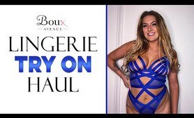 *SEXY* LINGERIE TRY ON HAUL | BOUX AVENUE