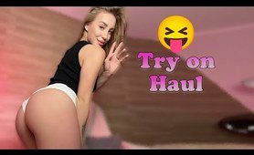 Transparent or See through Lingerie and garment Haul | Try on Haul