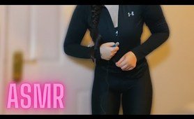 ASMR Full Under Armour Gym Outfit Scratching