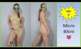 Micro Bikini Try-on Haul #maskedmodelfit #onlyfriends #ootd #grwm #maskedmodelvids