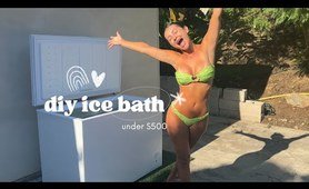DIY ICE BATH UNDER $500 | GABRIELLA ELLYSE