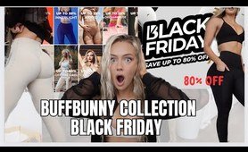 BUFFBUNNY COLLECTION Black Friday SALE | New pieces try on haul review, BEST buffbunny leggings???