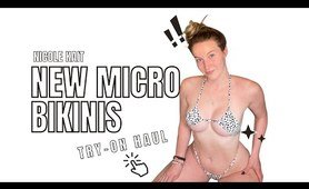 NEW MICRO  beachwear TRY ON