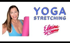 Stretching Yoga #stretching #yogastretch #elainastjames