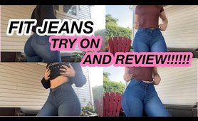 FIT JEANS TRY ON HAUL + REVIEW