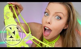 FLEUR DU MAL - PROVOCATIVE FRENCH LINGERIE TRY ON HAUL!!