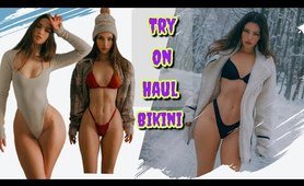 Micro  beachwear -  swim set haul -Micro  monokini Try On Haul - pretty  string bikini try on #bikini #fashion #body