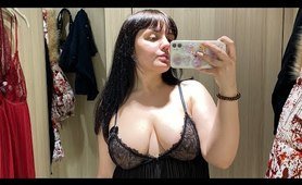 See-Through Try On Haul | Transparent Lingerie and clothes | Try-On Haul At The Mall