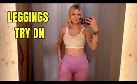 Try on the Most Stretchy Leggings EVER!