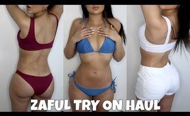 swimwear TRY ON HAUL WITH MY NEW BODY! | Zaful