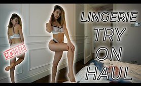 KatiaBang Lingerie Try On Haul | See-Through Lingeries Haul [4K]