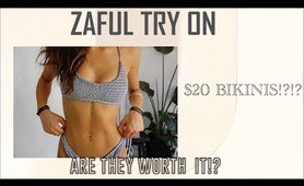 ZAFUL BIKINI TRY-ON HAUL | ALL UNDER 20$