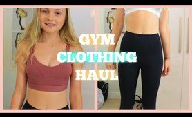 GYM CLOTHING HAUL (try on)