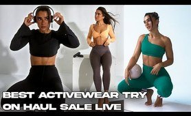 BEST ACTIVEWEAR TRY ON HAUL SALE LIVE