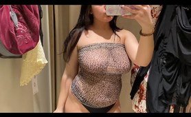 See-Through Try On Haul | Transparent Lingerie and garment | Try-On Haul At The Mall