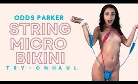 String Micro  microkini Try-On & video review