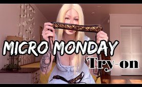 Micro Monday: Mermaid kini EVABABY MICRO TRY ON