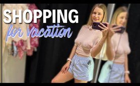 Choosing see-through items for vacation | Shopping with Stella in dressing room