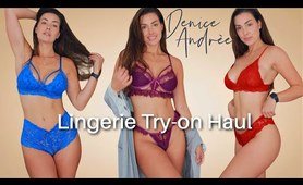 Lace Lingerie try on Haul - Shein #tryon #model #top #lingerie