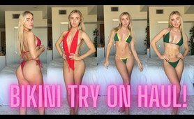 TRY ON  beachwear HAUL! (trying on my ENTIRE  monokini COLLECTION part 1)