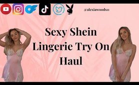 *SEXY* SHEIN LINGERIE TRY ON HAUL