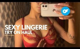 *4K* Transparent Try on Haul | Sheer Lingerie with Sofia