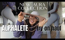 Alphalete Try On REVIEW || new aura leggings and more