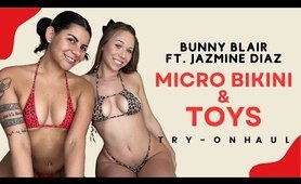 MICRO  bathing suit & TOYS TRY-ON HAUL FEAT. JAZMINE DIAZ