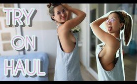 [4K] Try on charming  beachwear | Lingerie clothes Haul with Effy