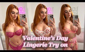 Valentine's Day Lingerie Try on haul