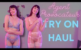 Agent Provocateur See Through lingerie Try On Haul by #DominoFaye