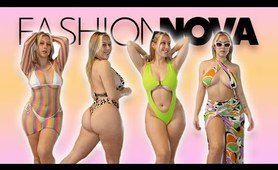 @FashionNova Bikinis, Swimsuits, One Pieces Try On Haul - Beachwear and Vacation Outfits