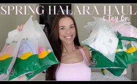 Halara Leggings Spring Haul & Try On || Brittany Peterson