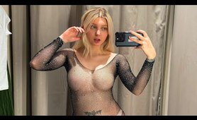 See-Through Try On Haul | Transparent Lingerie and items | Try-On Haul At The Mall