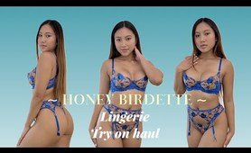 HONEY BIRDETTE Transparent Lingerie - Try On Haul