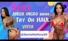 SEX Sheer Micro Bikini TRY ON Haul