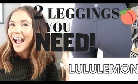 LULULEMON LEGGING TRY ON HAUL! THE BEST LEGGINGS FOR PETITE BODY SHAPE