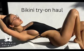 Bikini try-on haul | MinimaleAnimale #maarya #bikini #tryon