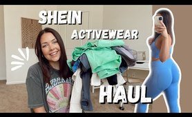 SHEIN ACTIVEWEAR TRY ON | affordable workout sets, seamless leggings, is it really good??