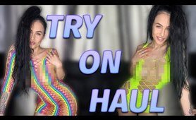 Transparent Lingerie and Clothes | See-Through Try On Haul