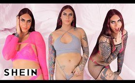 Transgender Lingerie Try on Haul Shein 2