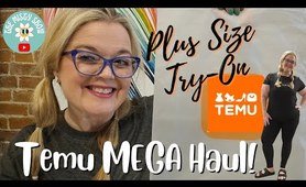 MEGA Temu Plus Size Clothing Try-On Haul | Springtime Fashion and Fun!