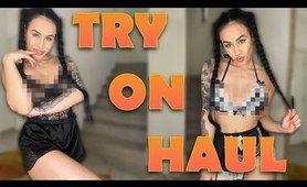 Transparent Lingerie and Clothes | See-Through Try On Haul