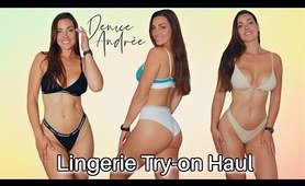 Fresh lingerie Try on haul #top #tryonhaul #Model