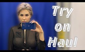 [4K] Transparent Haul with Maria | See through Clothes Try on