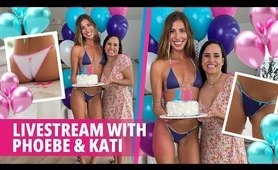 LIVE REPLAY! Sexy Birthday Bikinis Try-On Haul With Kati and Phoebe
