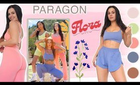 PARAGON FITWEAR FLORA TRY ON HAUL REVIEW | LEGGINGS, FLARES, SPORTS BRAS & MORE!