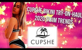 Cupshe  thong bikini try-on haul - 2020 swim trends ✨